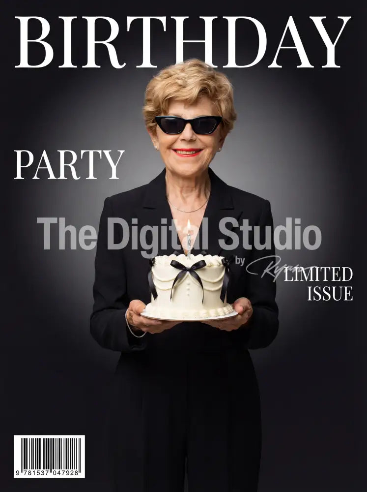 Aesthetic Birthday Magazine Cover