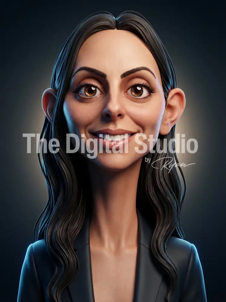 Cinematic 3D Hero Caricature