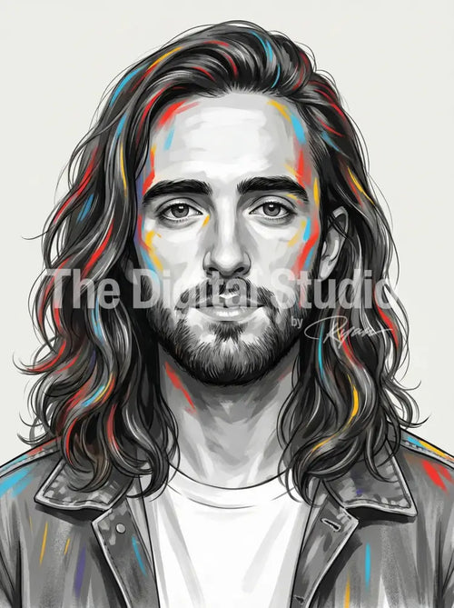 Colorwash Portrait