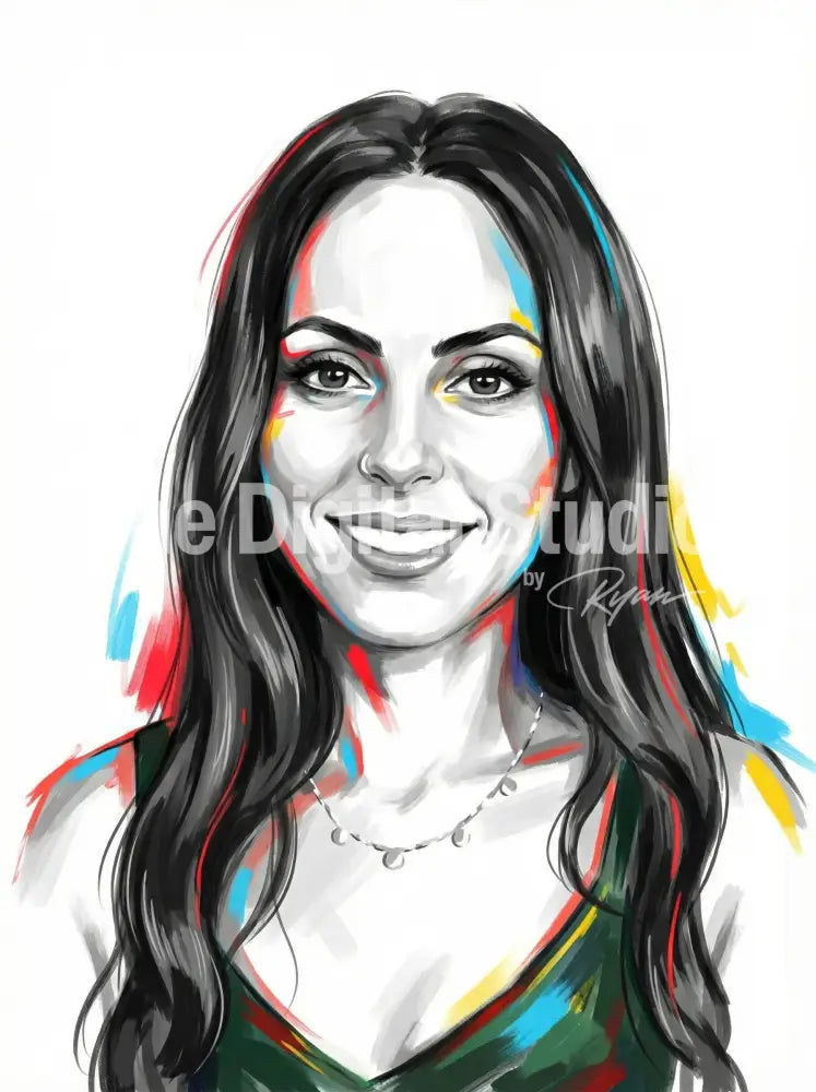 Colorwash Portrait