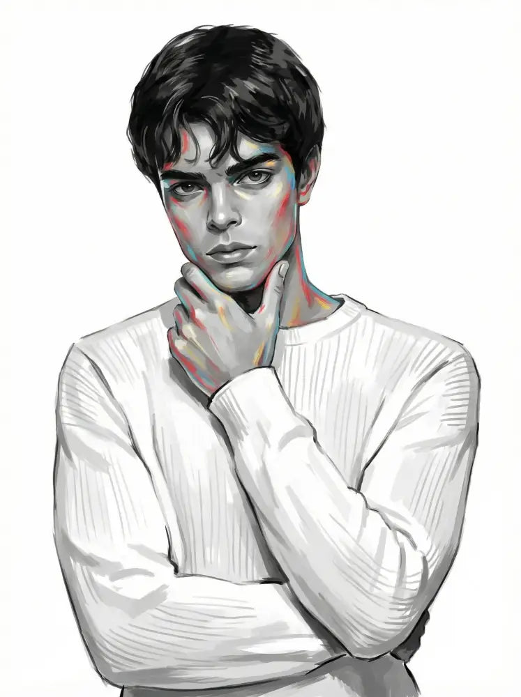 Colorwash Portrait