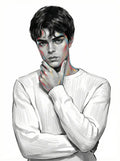 Colorwash Portrait