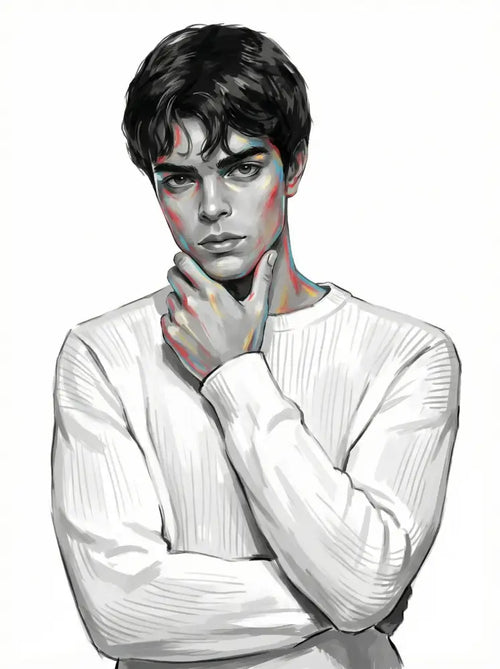 Colorwash Portrait