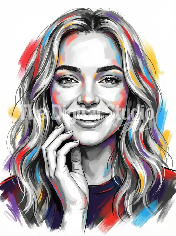Colorwash Portrait