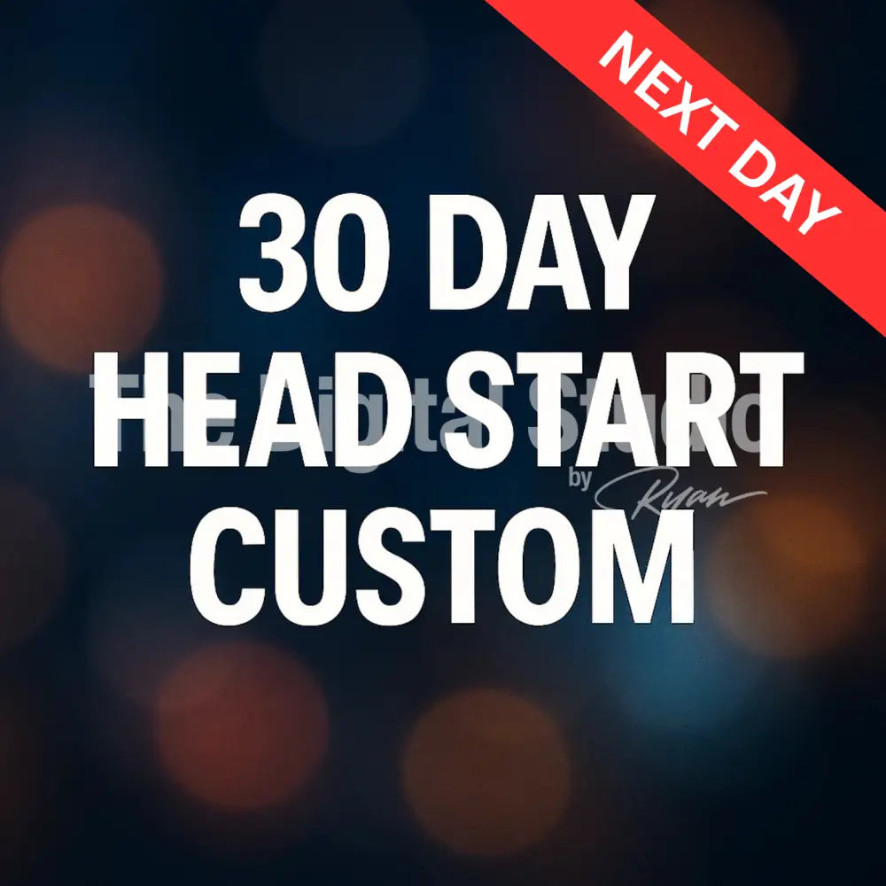 Custom Ai Photo Booth Prompt Next Day / 30 Day Head Start Custom
