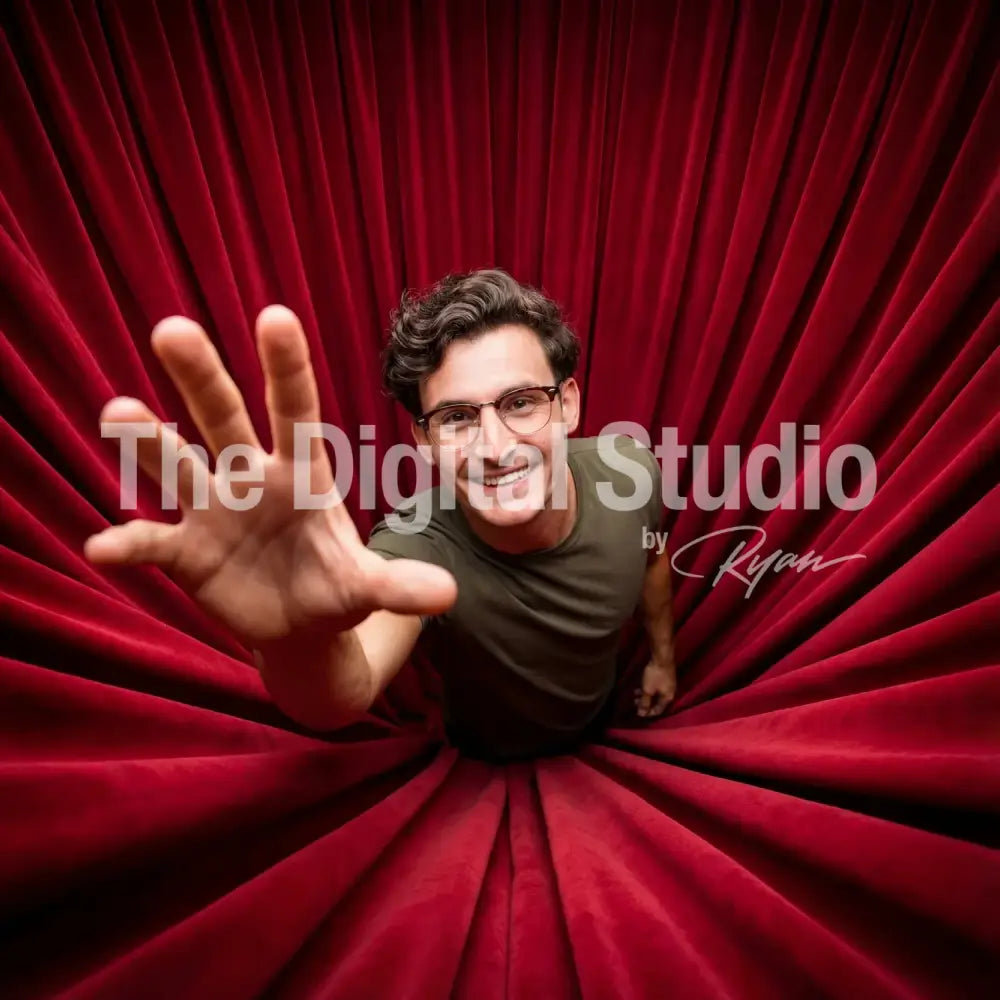High-Angle AI Photo Booth Prompt
