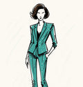 High-Fashion AI Sketch Prompt