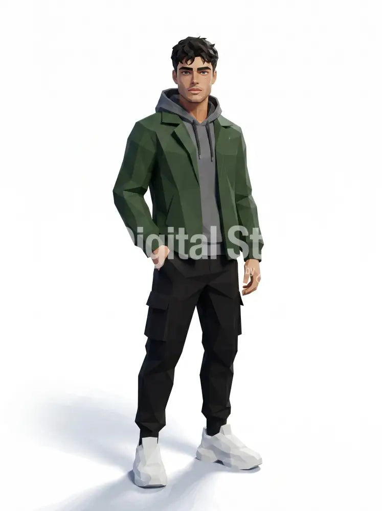 Low Poly Street Avatar