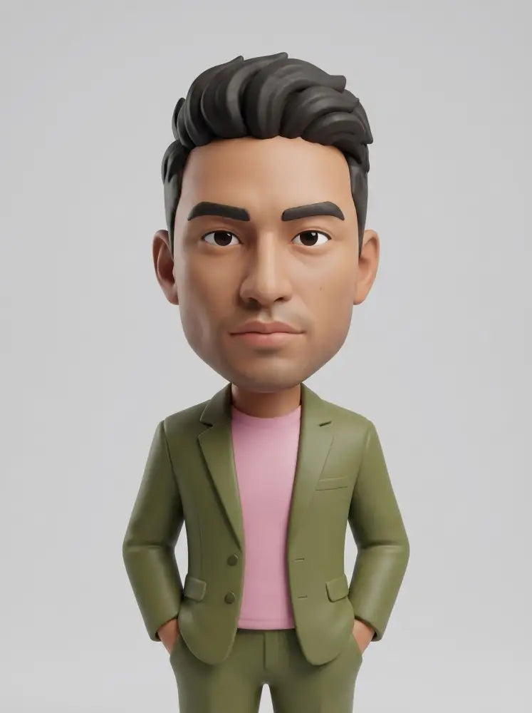 Minimal Vinyl Bobblehead