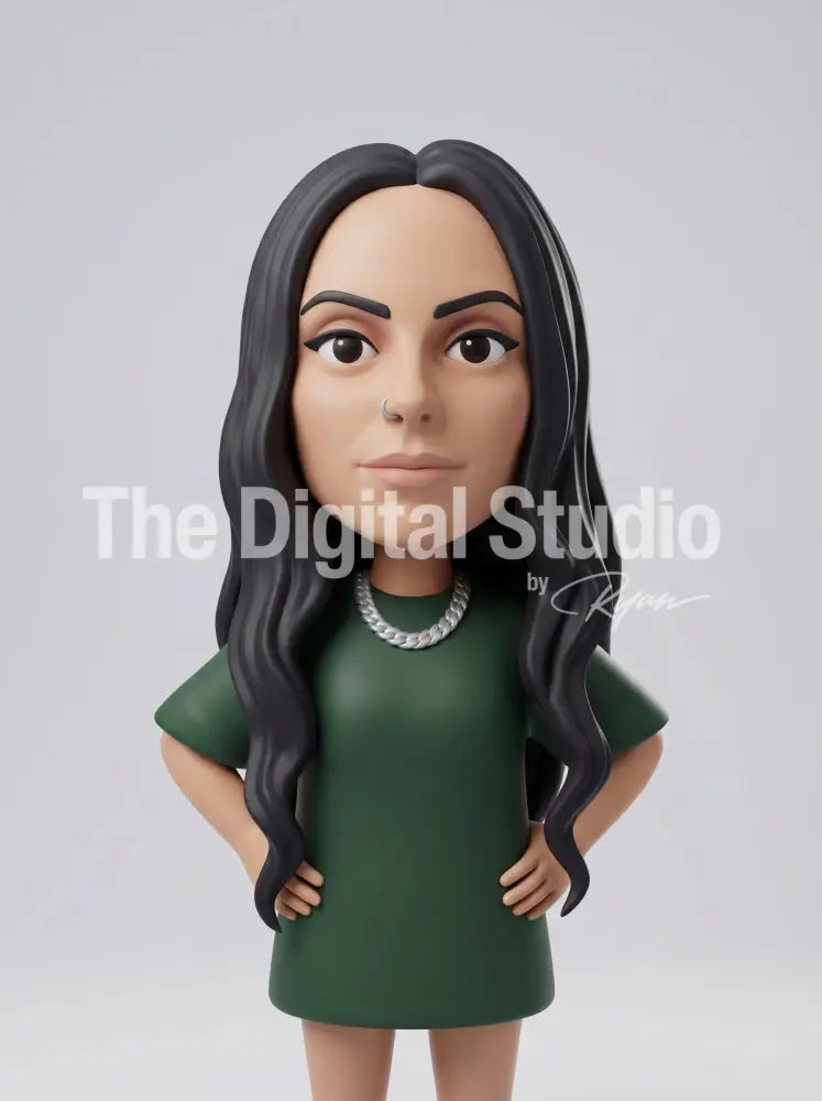 Minimal Vinyl Bobblehead