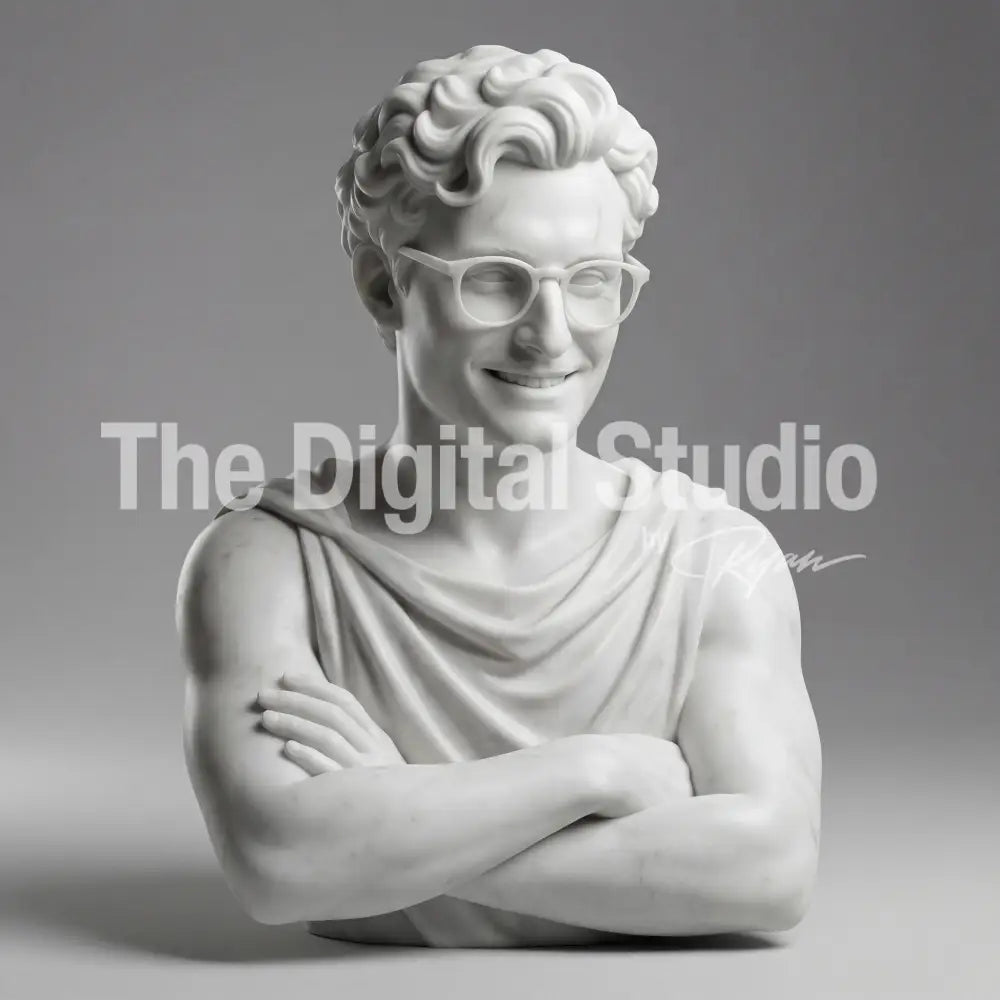 Modern Marble Bust
