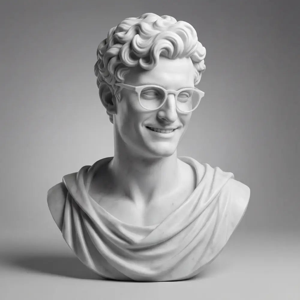 Modern Marble Bust