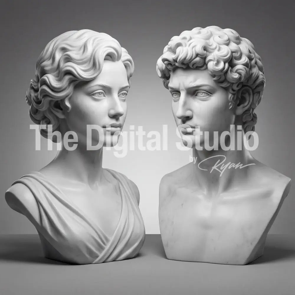 Modern Marble Bust