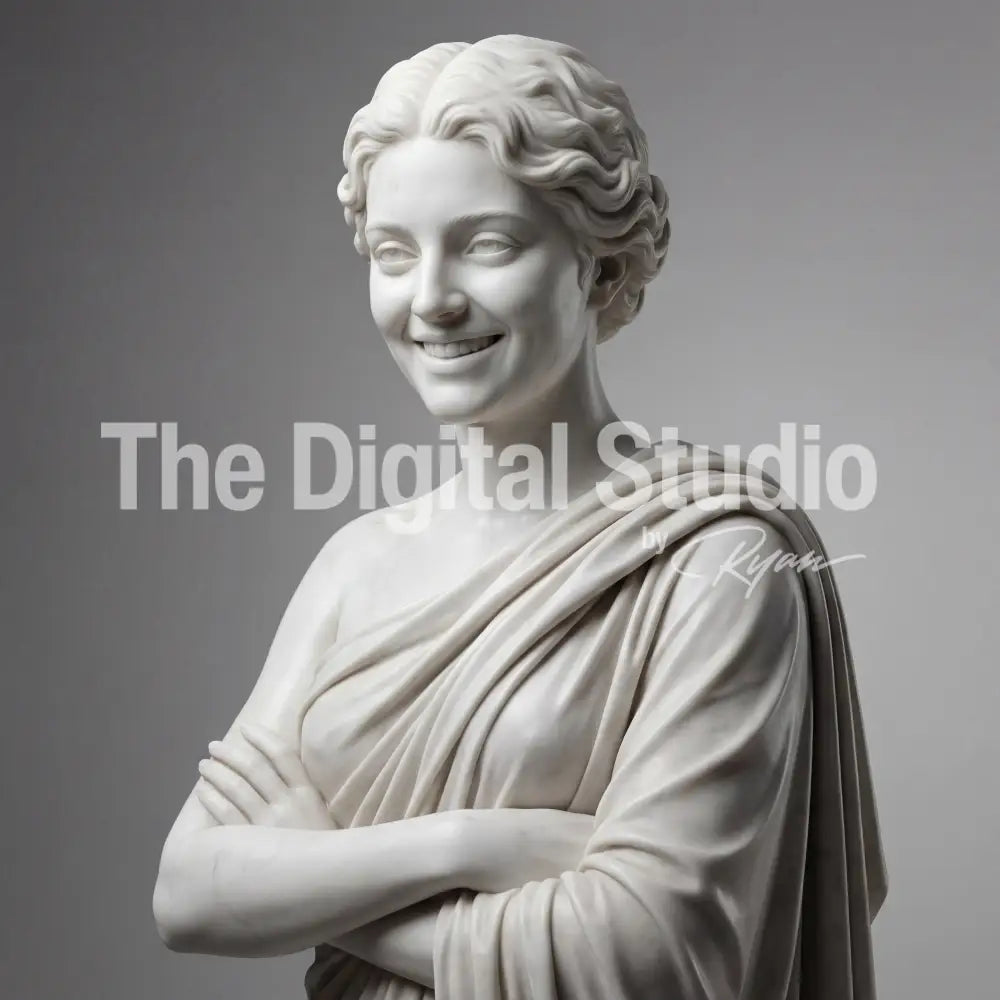 Modern Marble Bust