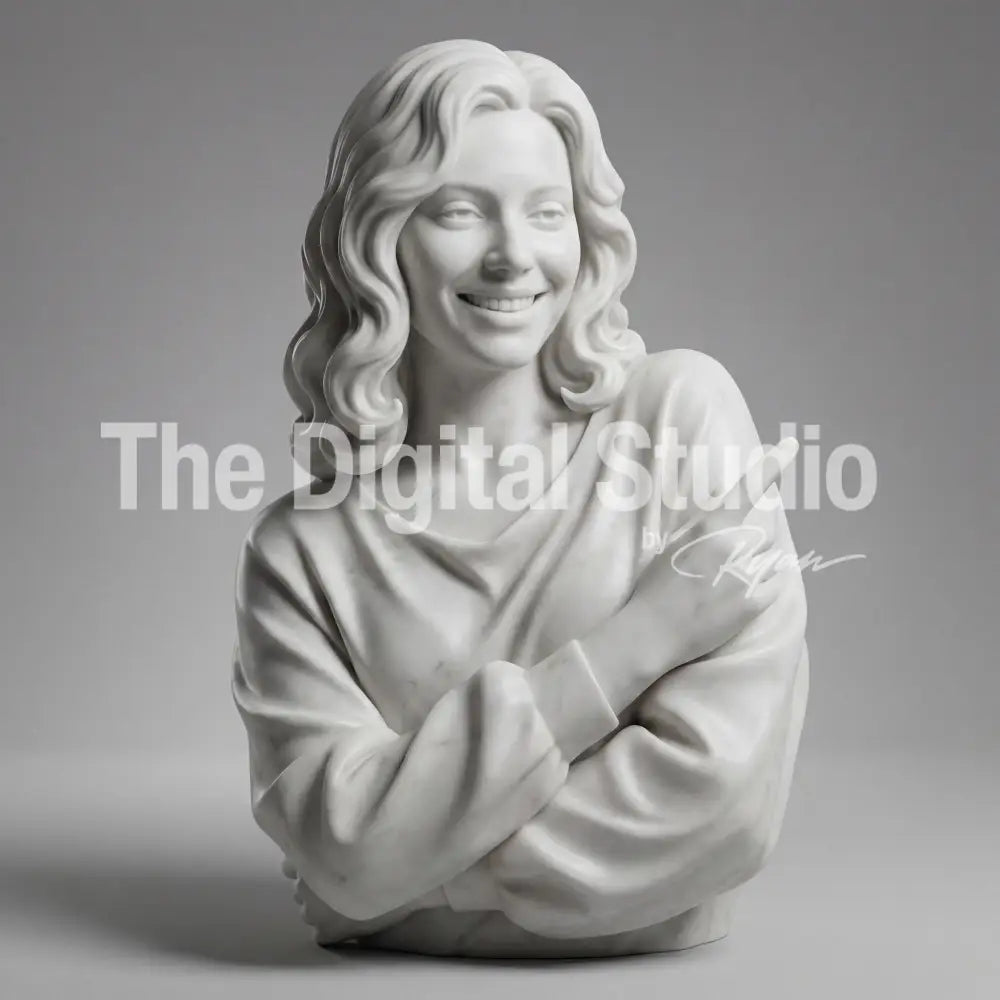 Modern Marble Bust