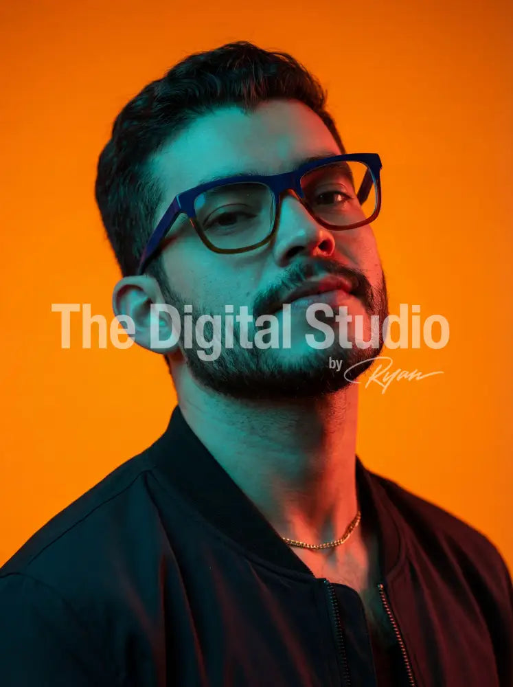 Neon Tech Portrait