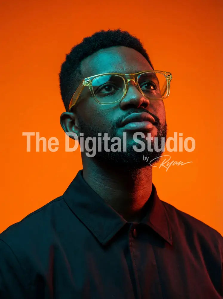 Neon Tech Portrait
