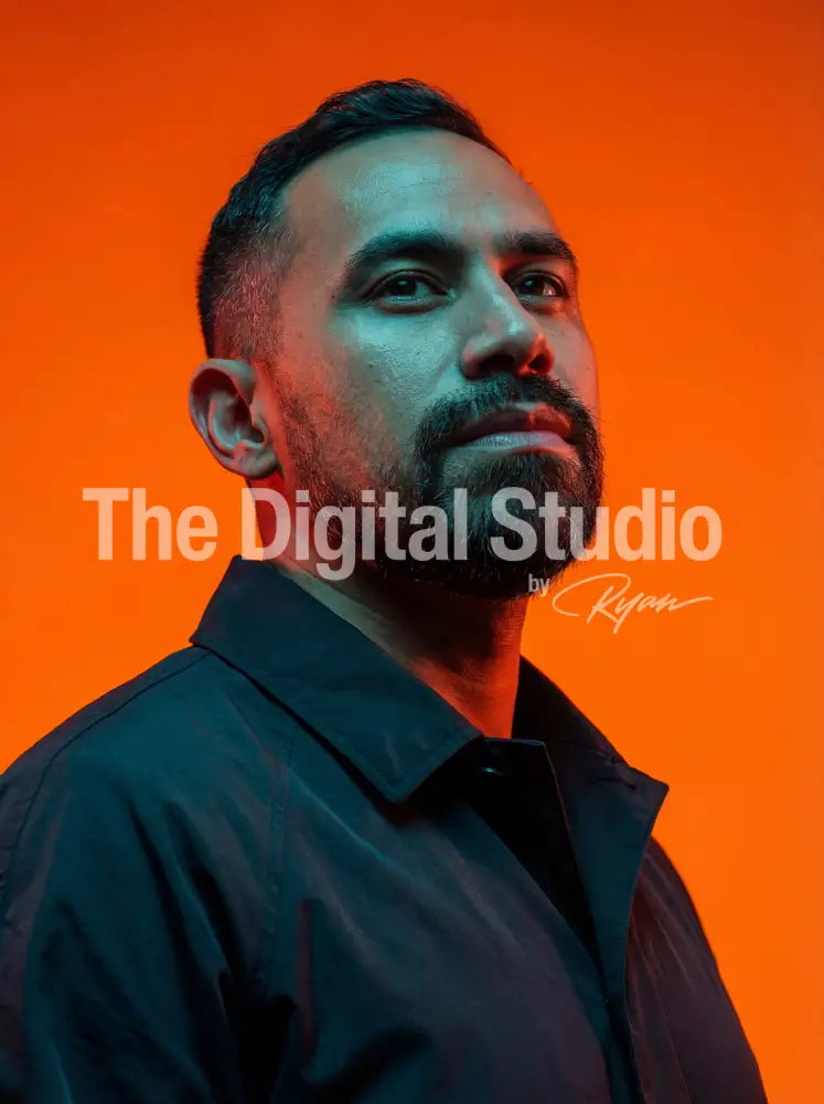 Neon Tech Portrait