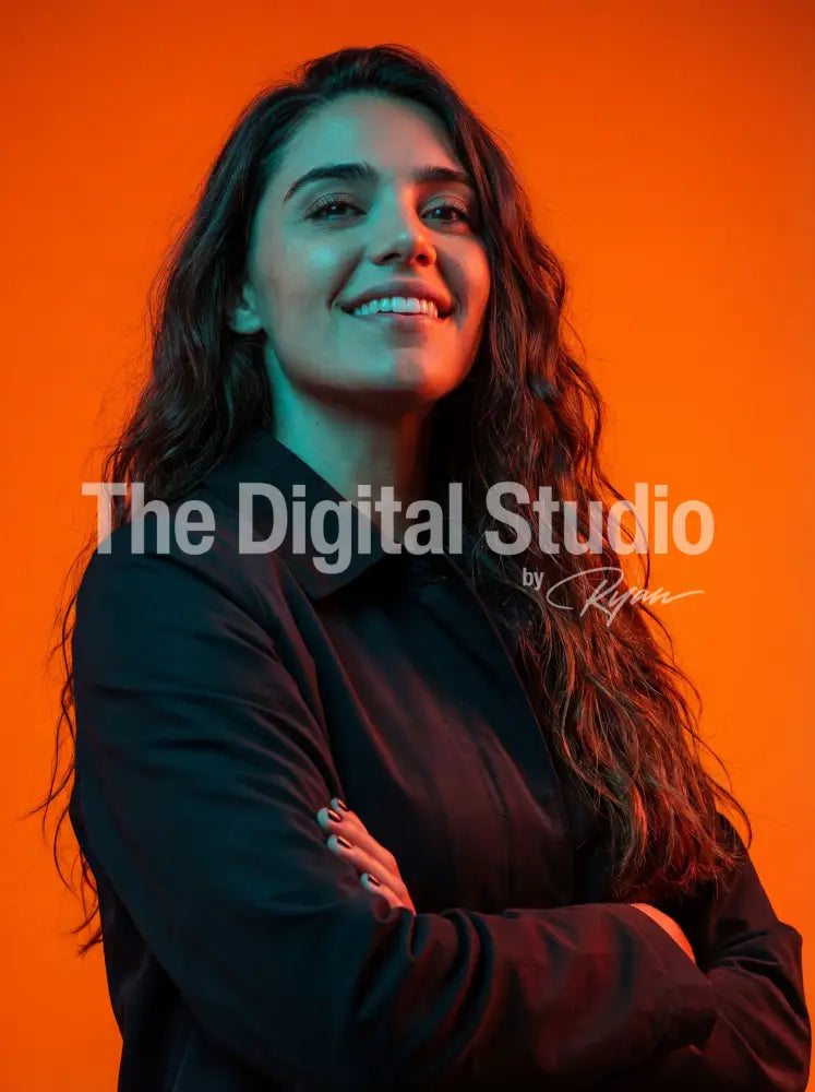 Neon Tech Portrait