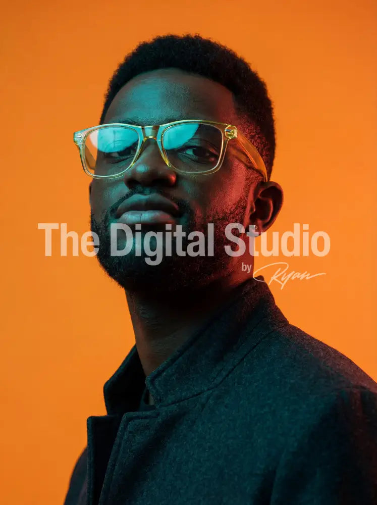 Neon Tech Portrait