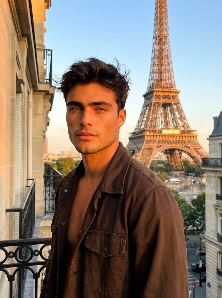 Paris Golden Hour Eiffel Tower