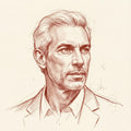 Parisian Red-Chalk Portrait