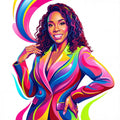 Pop Art ColorBurst Portrait AI Prompt
