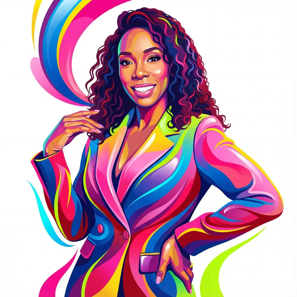 Pop Art ColorBurst Portrait AI Prompt