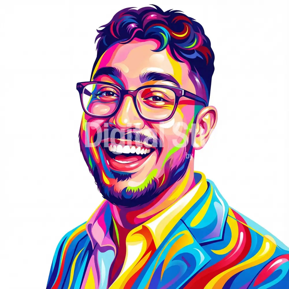 Pop Art ColorBurst Portrait AI Prompt