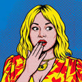 Pop Art Lichtenstein Portrait