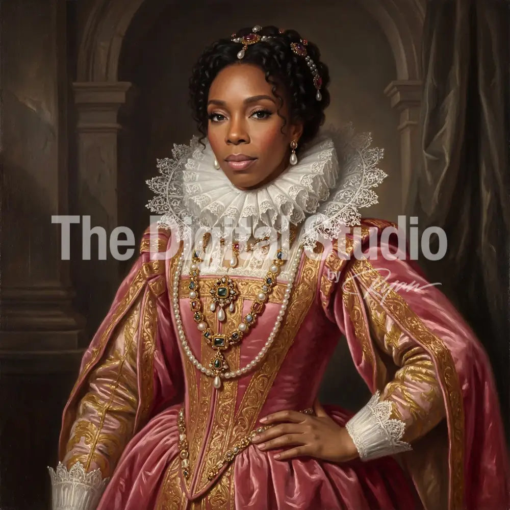 Royal Era Portrait AI Prompt – Male and Female