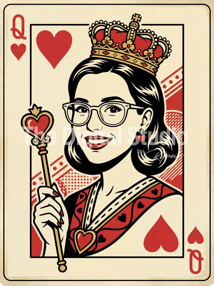 Royal Hearts Card Studio – King & Queen