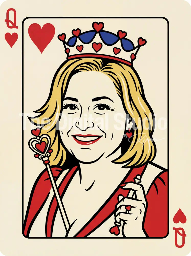 Royal Hearts Card Studio – King & Queen