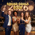 Squad Goals 2026 New Year Rooftop – AI Photo Booth Prompt for Snappic & Events — Ryan Salinas